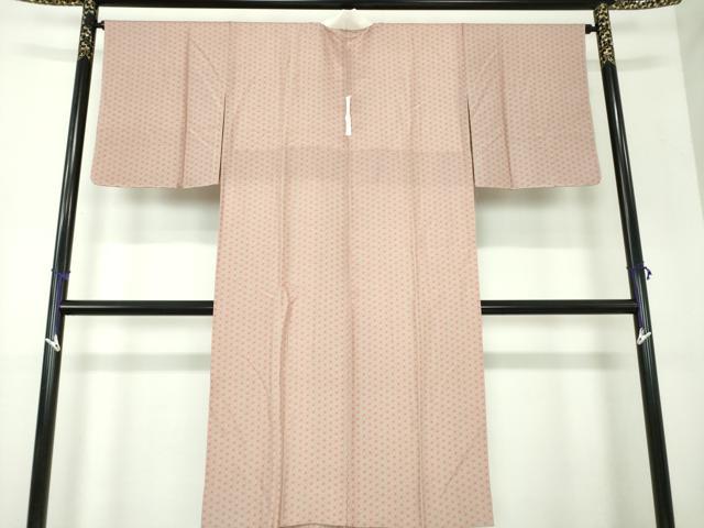 平和屋着物●上質な長襦袢 袷 麻の葉文様 やまと誂製 正絹 逸品 未使用 DAAX4125ps