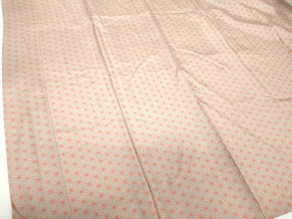 平和屋着物●上質な長襦袢 袷 麻の葉文様 やまと誂製 正絹 逸品 未使用 DAAX4125ps