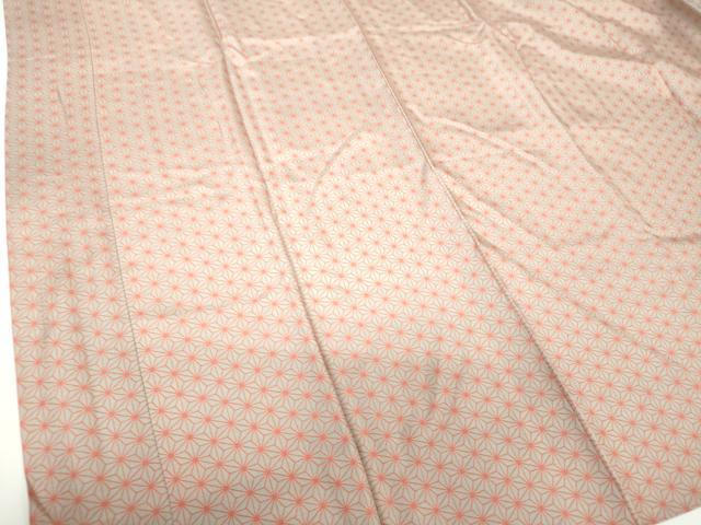 平和屋着物●上質な長襦袢 袷 麻の葉文様 やまと誂製 正絹 逸品 未使用 DAAX4125ps