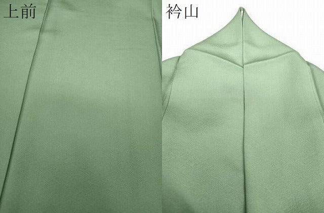 平和屋着物●上質な色無地 作家物 深川鼠色 正絹 逸品 DAAX4138ps