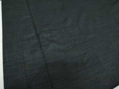 平和屋着物●男性　紬　濃紺地　正絹　逸品　DAAX4265ps