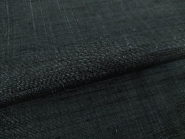 平和屋着物●男性　紬　濃紺地　正絹　逸品　DAAX4265ps