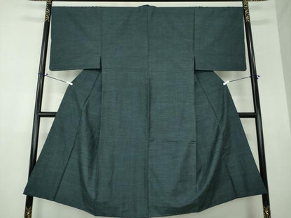 平和屋着物●男性 紬 80亀甲 総詰め 正絹 逸品 DAAX4268ps