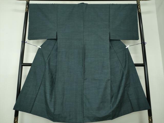 平和屋着物●男性 紬 80亀甲 総詰め 正絹 逸品 DAAX4268ps