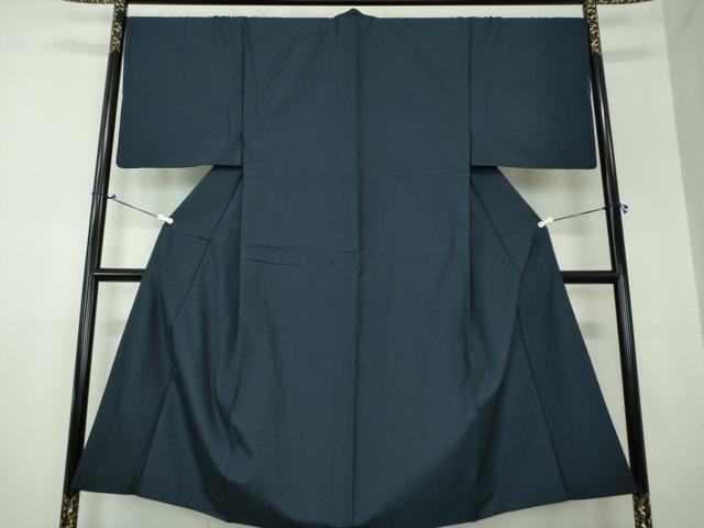 平和屋着物●男性　紬　80亀甲　総詰め　正絹　逸品　DAAX4285ps