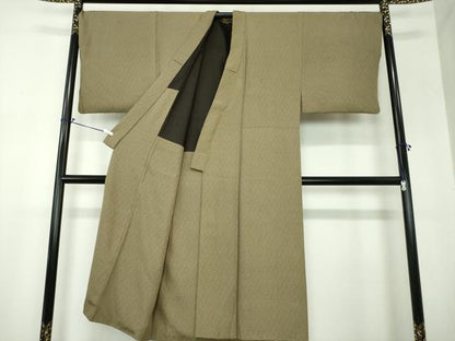 平和屋着物●男性 江戸小紋 桜尽くし 正絹 逸品 DAAX4293ps
