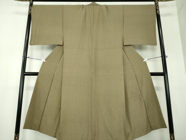 平和屋着物●男性 江戸小紋 桜尽くし 正絹 逸品 DAAX4293ps