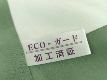 平和屋着物●人間国宝 初代 六谷梅軒(六谷紀久男)錐彫り 重要無形文化 財伊勢型紙 江戸小紋 源氏香 ロング丈 正絹 逸品 未使用 DAAX4448ps