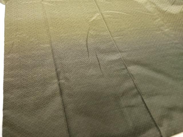 平和屋着物●訪問着　お召地　菱文　暈し染め　鈴乃屋扱い　正絹　逸品　DAAX4513ps