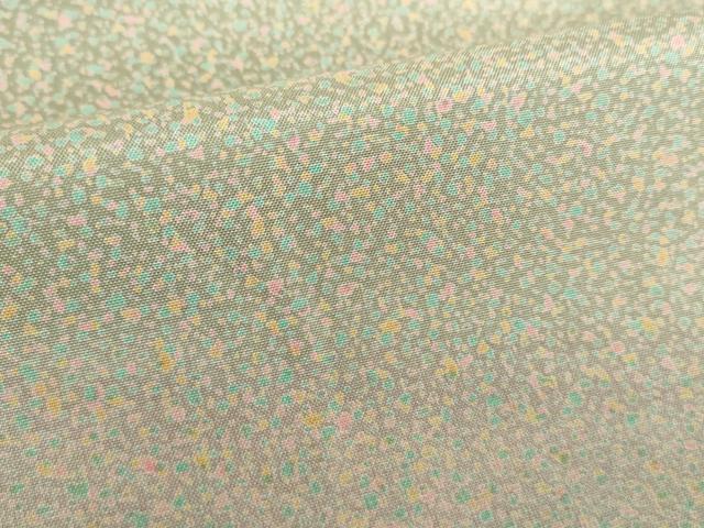 平和屋着物●本場染大島紬　色留訪問着　霞文　たたき染め　正絹　逸品　DAAX4514ps