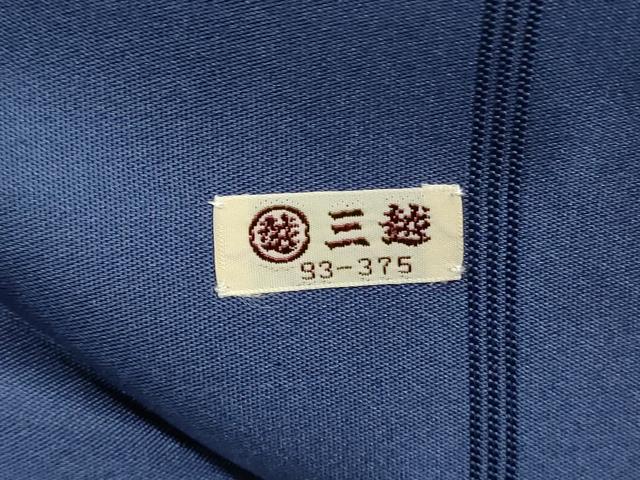平和屋着物●西陣 川島織物 九寸名古屋帯 更紗花文 濃藍色 三越扱い 正絹 逸品 未使用 DAAX4625ps