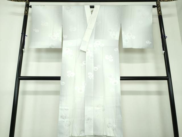 平和屋着物●上質な長襦袢 無双仕立て 草花地紋 暈し染め 正絹 逸品 未使用 DAAX4662ps