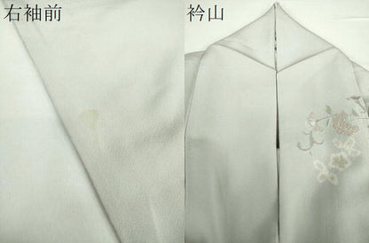 平和屋着物●中国三大刺繍 スワトウ相良刺繍 汕頭相良刺繍 総刺繍 訪問着 絞り 正倉院花文 金糸 正絹 逸品 DAAX4699ps