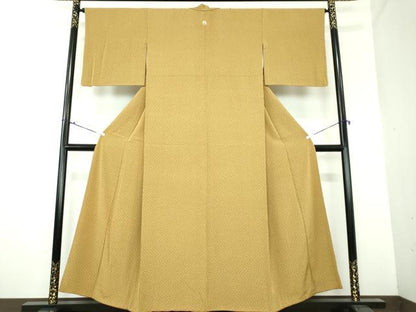 平和屋着物●江戸小紋　小花文　正絹　逸品　DAAX4709ps
