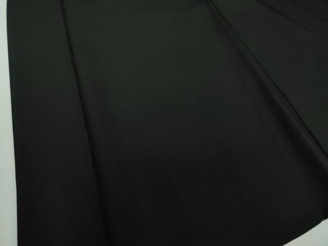 平和屋着物＃男性 黒紋付羽織 正絹 逸品 DAAX4949ps