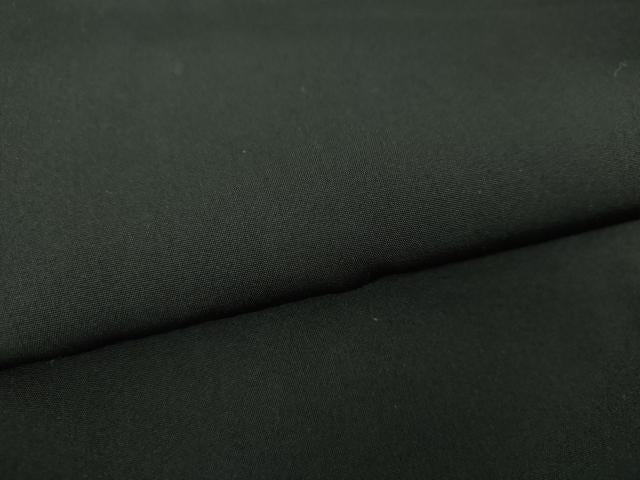 平和屋着物＃男性 黒紋付羽織 正絹 逸品 DAAX4949ps
