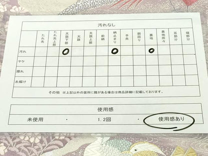 平和屋着物◎六通柄袋帯　唐織　彩鳥園　金銀糸　正絹　逸品　DAAX5387cd