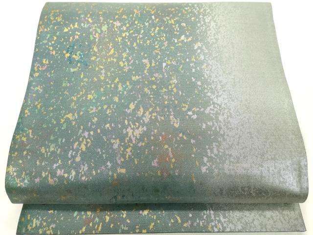 平和屋着物◎六通柄袋帯 霞文 正絹 逸品 DAAX5470cd
