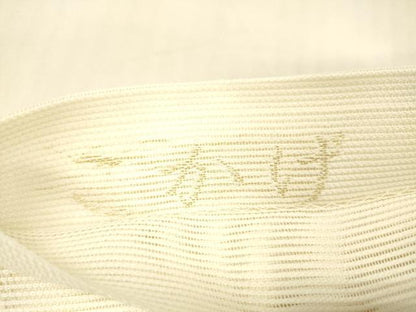 平和屋着物＊夏物 六通柄袋帯 こかげ 金銀糸 正絹 逸品 DAAX5522cm