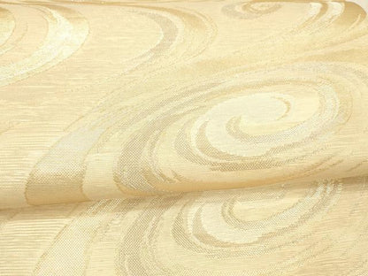 平和屋着物＊夏物 六通柄袋帯 流水文 金銀糸 正絹 逸品 DAAX5523cm