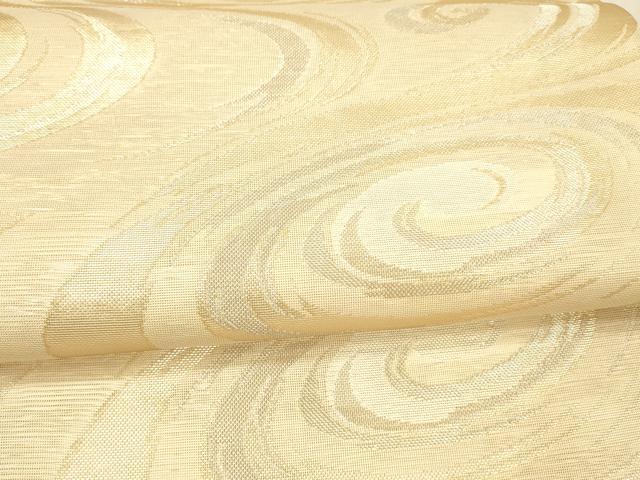 平和屋着物＊夏物 六通柄袋帯 流水文 金銀糸 正絹 逸品 DAAX5523cm