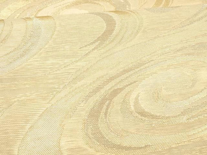 平和屋着物＊夏物 六通柄袋帯 流水文 金銀糸 正絹 逸品 DAAX5523cm