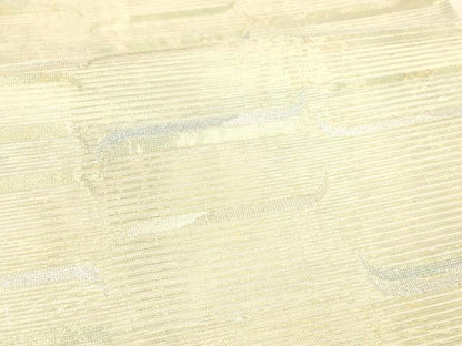 平和屋着物＊夏物 六通柄袋帯 抽象文様 金銀糸 正絹 逸品 DAAX5545cm
