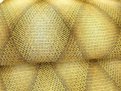 平和屋着物＊夏物 八寸名古屋帯 組織 菱文 金銀糸 正絹 逸品 DAAX5557cm