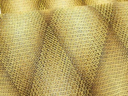 平和屋着物＊夏物 八寸名古屋帯 組織 菱文 金銀糸 正絹 逸品 DAAX5557cm
