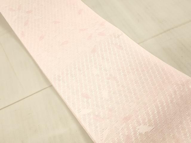 平和屋着物＊夏物 半幅帯 舞花文 DAAX5563cm