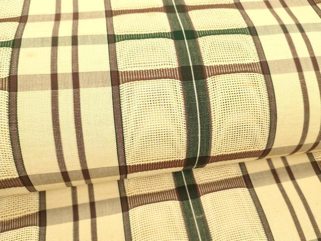 平和屋着物＊夏物 八寸名古屋帯 間道 DAAX5565cm