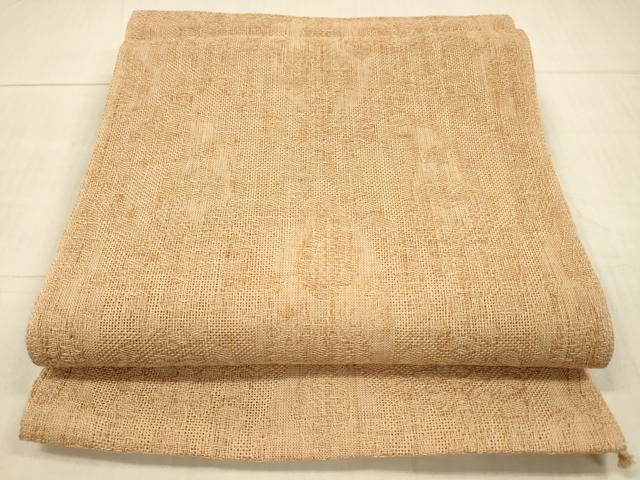 平和屋着物＊夏物 八寸名古屋帯 抽象文様 人色 DAAX5567cm