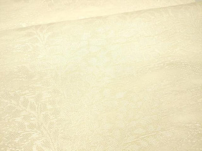 平和屋着物＊夏物 六通柄袋帯 枝葉文 銀糸 正絹 逸品 DAAX5579cm