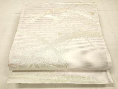 平和屋着物＊夏物 六通柄 京袋帯 露草文 金銀糸 DAAX5582cm