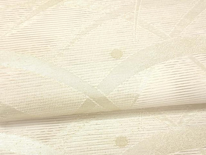 平和屋着物＊夏物 六通柄 京袋帯 露草文 金銀糸 DAAX5582cm