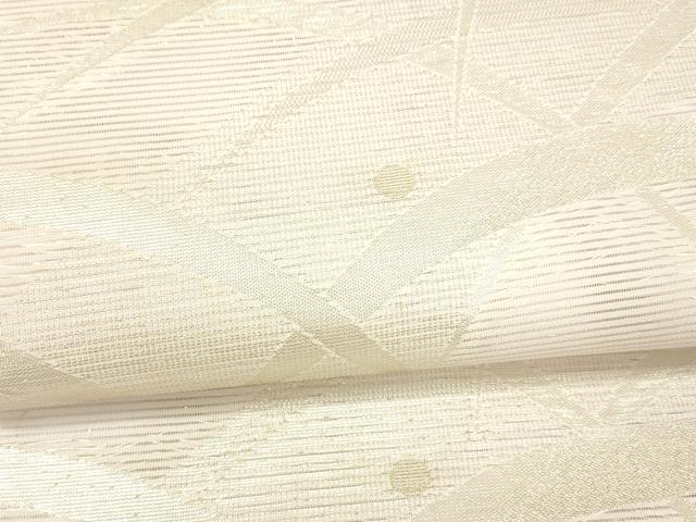 平和屋着物＊夏物 六通柄 京袋帯 露草文 金銀糸 DAAX5582cm