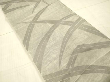 平和屋着物＊夏物 全通柄袋帯 草葉文 正絹 逸品 DAAX5592cm