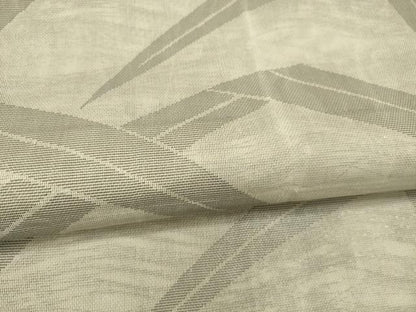 平和屋着物＊夏物 全通柄袋帯 草葉文 正絹 逸品 DAAX5592cm