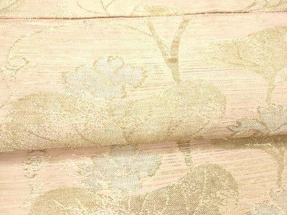 平和屋着物＊夏物 西陣 川島織物 六通柄袋帯 草花文 金銀糸 正絹 逸品 DAAX5598cm