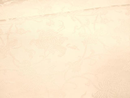 平和屋着物●六通柄袋帯　つづれ織　花唐草文　虹色　正絹　逸品　DAAX5630cm