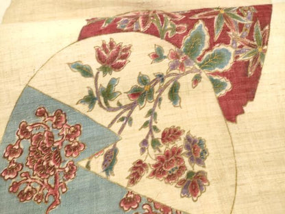 平和屋着物●九寸名古屋帯　草花文　金彩　DAAX5658cm