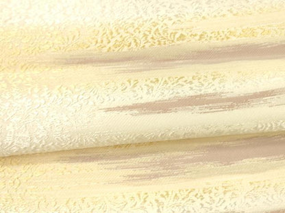 平和屋着物＊夏物　六通柄袋帯　唐草文　金銀糸　正絹　逸品　DAAX5680cm