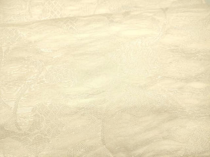 平和屋着物＊夏物 織物一筋名門 織悦 全通柄 本袋帯 草花文 銀糸 正絹 逸品 DAAX5694cm