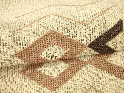 平和屋着物＊夏物 八寸名古屋帯 抽象文様 正絹 逸品 DAAX5698cm