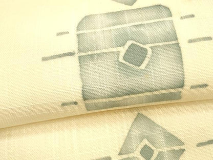平和屋着物＊夏物 九寸名古屋帯 本ろう纈染 手描き 抽象文様 麻 逸品 DAAX5699cm