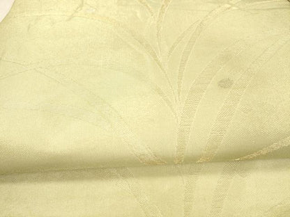平和屋着物＊夏物 九寸名古屋帯 露草文 金銀糸 正絹 逸品 DAAX5729cm