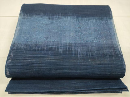 平和屋着物＊夏物 八寸名古屋帯 流水文 正絹 逸品 DAAX5733cm