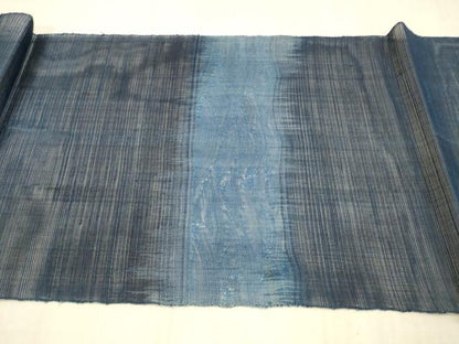 平和屋着物＊夏物 八寸名古屋帯 流水文 正絹 逸品 DAAX5733cm