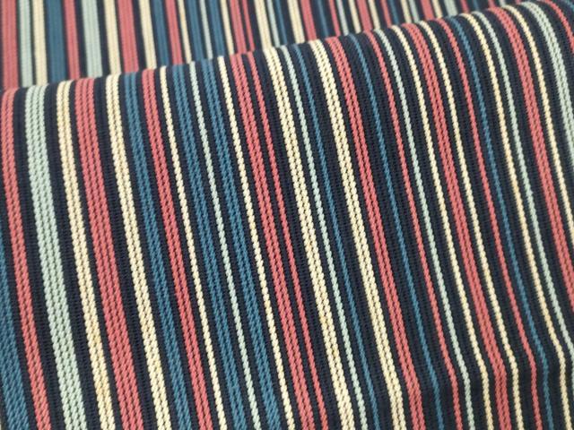 平和屋着物＊夏物 八寸名古屋帯 間道 正絹 逸品 DAAX5748cm