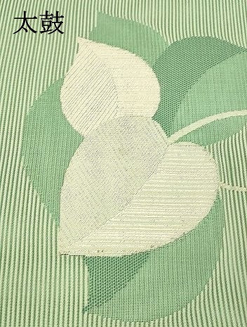 平和屋着物＊夏物 絽綴れ 八寸名古屋帯 草花文 銀糸 正絹 逸品 DAAX5749cm